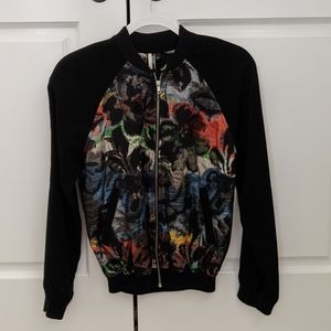 Topshop Multicolored Bomber Jacket